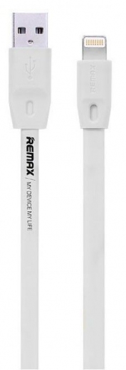 Кабель Remax Full Speed RC-001i Lightning White (76538) - Уценка - фото - интернет-магазин электроники и бытовой техники TTT