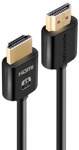 Кабель Promate proLink4K2 HDMI - HDMI v.2.0 3 м (proLink4K2-300.black) Black - фото - інтернет-магазин електроніки та побутової техніки TTT