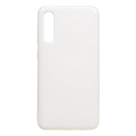 Накладка Silicon case Samsung A505/A50 White - фото - інтернет-магазин електроніки та побутової техніки TTT