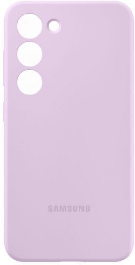 Панель Samsung Silicone Cover для Samsung Galaxy S23 Plus (EF-PS916TVEGRU) Lavender - фото - інтернет-магазин електроніки та побутової техніки TTT