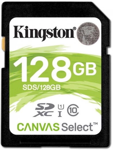 Карта памяти Kingston SDXC 128GB Canvas Select Class 10 UHS-I U1 (SDS/128GB) (135720) - Уценка - фото Карта памяти Kingston SDXC 128GB Canvas Select Class 10 UHS-I U1 (SDS/128GB) (135720) - Уценка - фото - интернет-магазин электроники и бытовой техники TTT