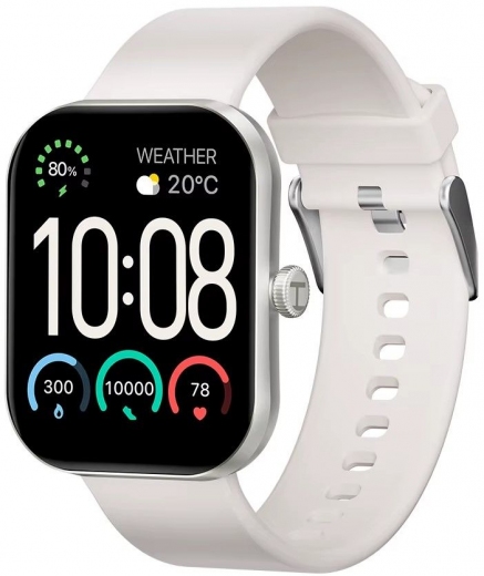 Смарт-часы Haylou Watch S6 Silver - фото - интернет-магазин электроники и бытовой техники TTT
