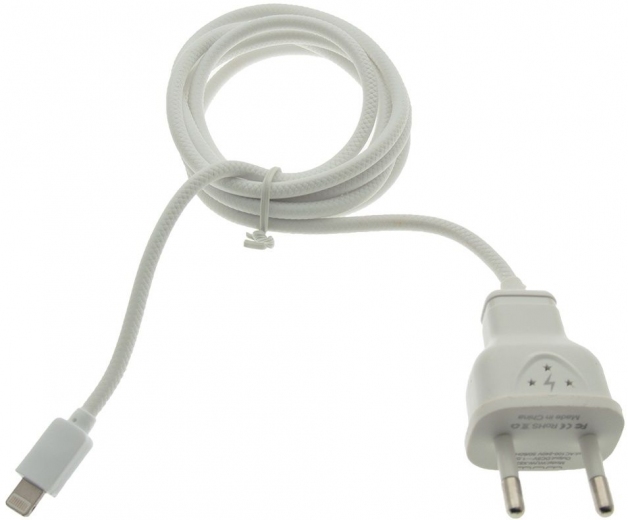 Зарядний пристрій WUW X82 lightning 2A (WUW-X82) White (113938) - Уцінка - фото - інтернет-магазин електроніки та побутової техніки TTT