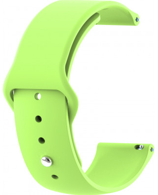 Ремінець BeCover для Amazfit Stratos/ Stratos 2/2S/3 / Amazfit GTR 2 / Amazfit GTR 47mm / Amazfit GTR Lite 47mm / Amazfit Nexo / Amazfit Pace (706383) Lime  - фото - інтернет-магазин електроніки та побутової техніки TTT
