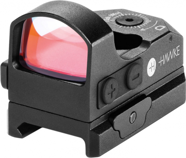 Приціл коліматорний Hawke Reflex Sight Red Dot Sight Weaver Rail (12144) - фото - інтернет-магазин електроніки та побутової техніки TTT