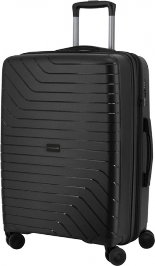 Чемодан Swissbrand Eden (M) (SWB_LHEDE001M) Black  - фото - интернет-магазин электроники и бытовой техники TTT