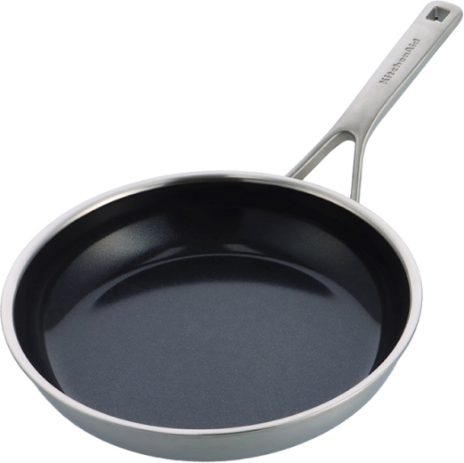 Сковорода KitchenAid MSS с керамическим покрытием 24 см (CC004949-001) - фото - интернет-магазин электроники и бытовой техники TTT