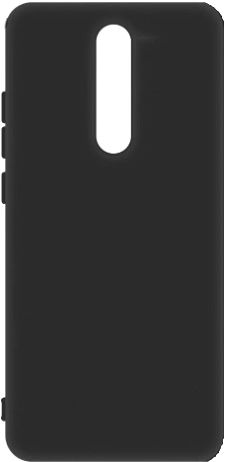Накладка Silicon case Xiaomi Redmi 8 Black - фото - інтернет-магазин електроніки та побутової техніки TTT