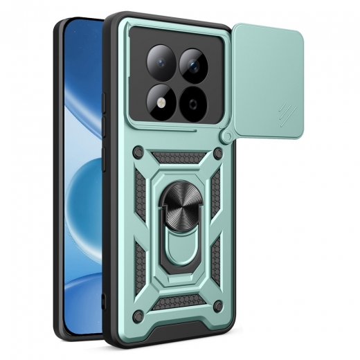 Панель BeCover Military для Xiaomi Redmi Note 15 Pro Plus 5G / Poco M8 Pro 5G (715871) Dark Green - фото - інтернет-магазин електроніки та побутової техніки TTT
