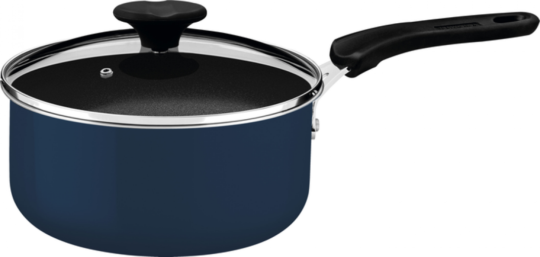 Ківш Tramontina Tunis з кришкою 2 л 18 см (28723/118) Blue  - фото - інтернет-магазин електроніки та побутової техніки TTT