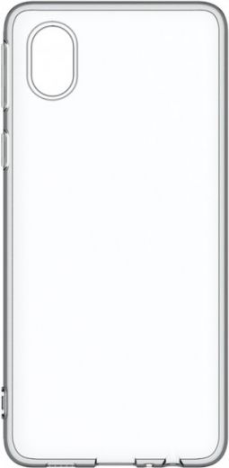 Ультратонка накладка Air Case Samsung A013 (A01 Core) Transparent - фото - інтернет-магазин електроніки та побутової техніки TTT