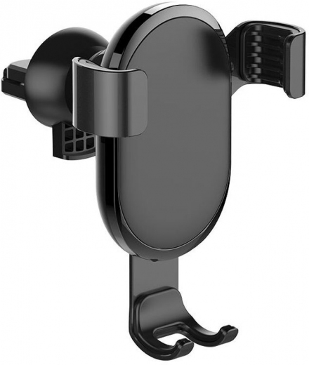 Автотримач СolorWay Metallic Gravity Holder (CW-CHG01-BK) Black (203588) - Уцінка - фото - інтернет-магазин електроніки та побутової техніки TTT