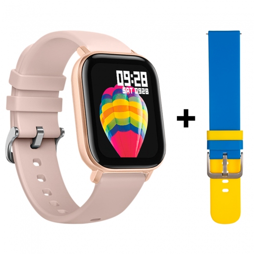 Смарт-годинник Gelius Pro Model-A 2021 (IPX7) Gold (150035) - Уцінка - фото - інтернет-магазин електроніки та побутової техніки TTT