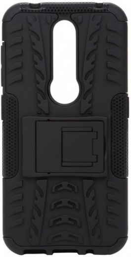 Протиударний чохол-підставка BeCover для Nokia 6.1 Plus/X6 2018 (703453) Black - фото - інтернет-магазин електроніки та побутової техніки TTT