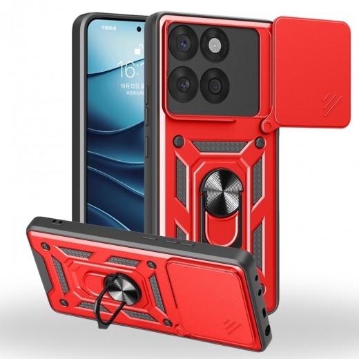 Панель BeCover Military для Motorola Edge 60 (715521) Red - фото - інтернет-магазин електроніки та побутової техніки TTT