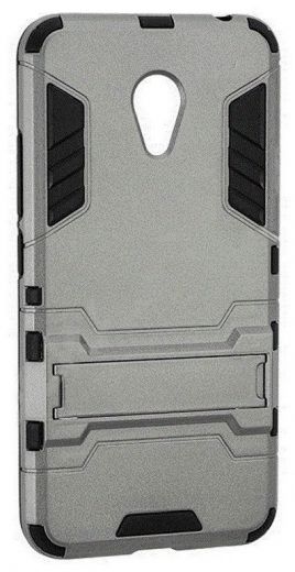 Накладка HONOR Hard Defence Meizu M6t Space Gray - фото - інтернет-магазин електроніки та побутової техніки TTT