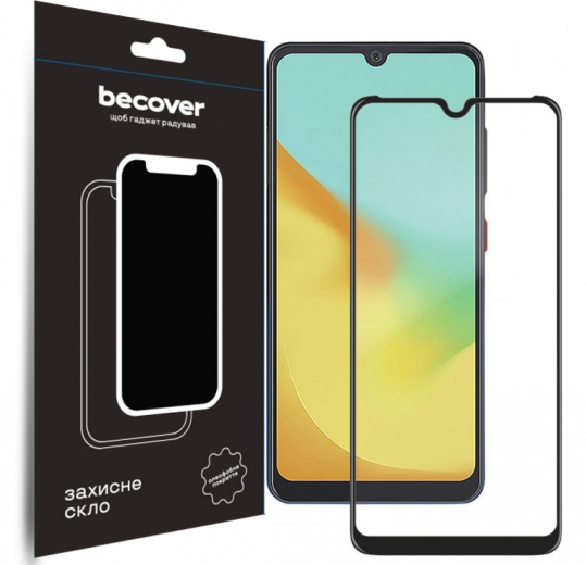 Захисне скло BeCover для ZTE Nubia Neo 5G (710631) Black - фото - інтернет-магазин електроніки та побутової техніки TTT