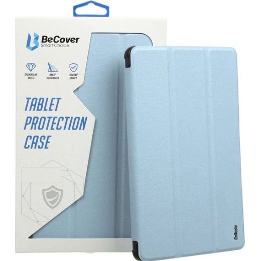 Чохол-книжка BeCover Soft TPU з кріпленням Apple Pencil для Apple iPad Mini 7 2024 (712441) Light Blue - фото Чохол-книжка BeCover Soft TPU з кріпленням Apple Pencil для Apple iPad Mini 7 2024 (712441) Light Blue - фото - інтернет-магазин електроніки та побутової техніки TTT