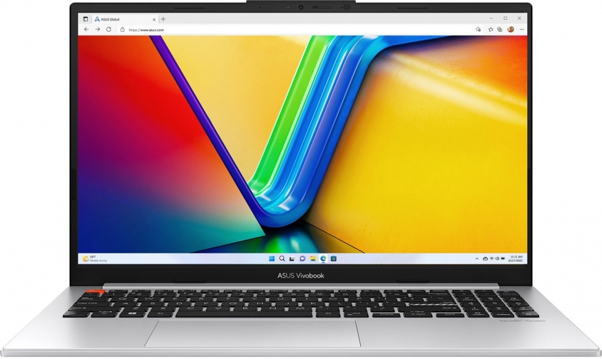 Ноутбук Asus Vivobook S 15 OLED K5504VA-MA391 (90NB0ZK3-M00NN0) Cool Silver - фото Ноутбук Asus Vivobook S 15 OLED K5504VA-MA391 (90NB0ZK3-M00NN0) Cool Silver - фото - интернет-магазин электроники и бытовой техники TTT