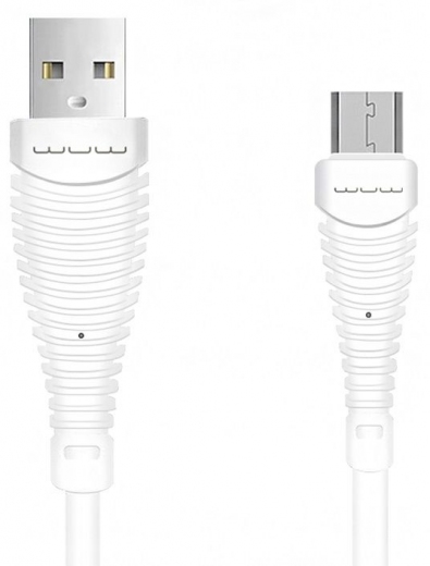 Кабель USB WUW X75 microUSB 1m 1A White (110673) - Уцінка - фото - інтернет-магазин електроніки та побутової техніки TTT