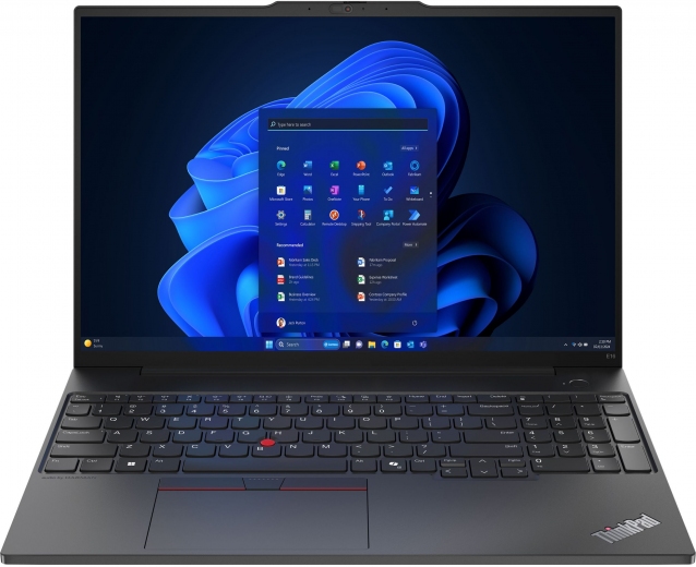 Ноутбук Lenovo ThinkPad E16 Gen 2 (21MBS45Q00) Black - фото - інтернет-магазин електроніки та побутової техніки TTT