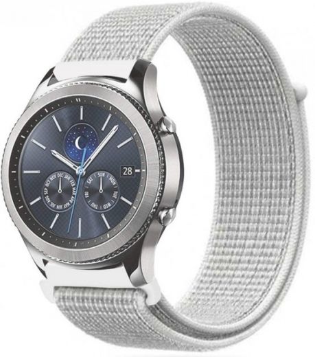 Ремешок BeCover Nylon Style для Motorola Moto 360 2nd Gen. Men's (705851) White - фото - интернет-магазин электроники и бытовой техники TTT