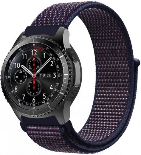 Ремінець BeCover Nylon Style для Motorola Moto 360 2nd Gen. Men's (705848) Deep Blue - фото - інтернет-магазин електроніки та побутової техніки TTT