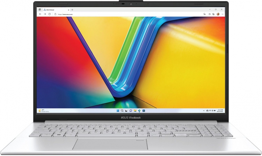 Ноутбук Asus Vivobook Go 15 E1504FA-BQ053 (90NB0ZR1-M03ZS0) Cool Silver - фото - интернет-магазин электроники и бытовой техники TTT