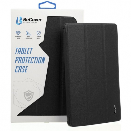 Чохол BeCover Soft Edge з кріпленням стилуса для Apple iPad Air 4 10.9 2020 (706817) Black - фото - інтернет-магазин електроніки та побутової техніки TTT
