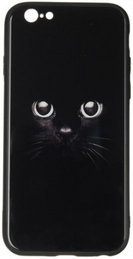 Накладка Krazi Glass Series Huawei Y7 Prime (2018) Cat - фото - інтернет-магазин електроніки та побутової техніки TTT