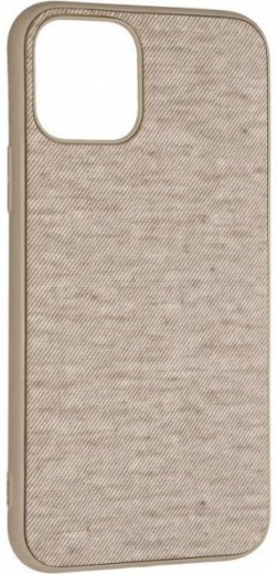Накладка Gelius Canvas Case для iPhone 11 Pro Max Beige - фото - інтернет-магазин електроніки та побутової техніки TTT