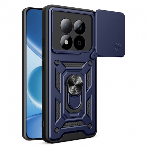 Панель BeCover Military для Xiaomi Redmi Note 15 Pro 4G (715862) Blue - фото - інтернет-магазин електроніки та побутової техніки TTT