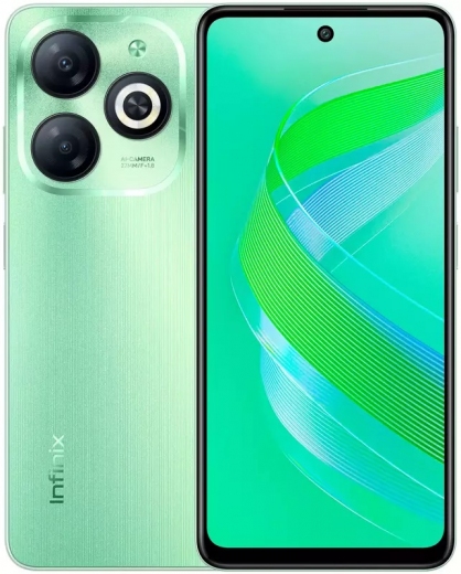 Смартфон Infinix Smart 8 4/64GB Crystal Green - фото - интернет-магазин электроники и бытовой техники TTT