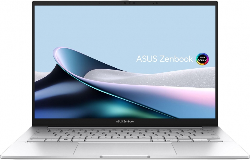 Ноутбук Asus Zenbook 14 OLED UX3405MA-PP302X (90NB11R2-M00DJ0) Foggy Silver - фото - интернет-магазин электроники и бытовой техники TTT