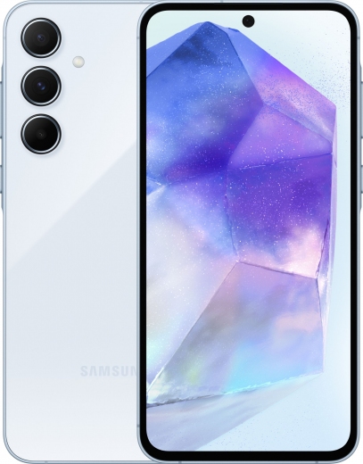 Смартфон Samsung Galaxy A55 5G 8/256GB (SM-A556BLBCEUC) Ice Blue - фото Смартфон Samsung Galaxy A55 5G 8/256GB (SM-A556BLBCEUC) Ice Blue - фото - интернет-магазин электроники и бытовой техники TTT