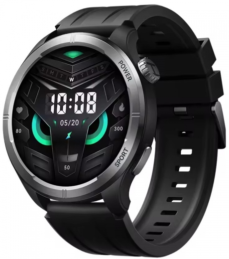 Смарт-часы Haylou Solar Neo (LS21) (Silicone + Braided strap) Black - фото - интернет-магазин электроники и бытовой техники TTT