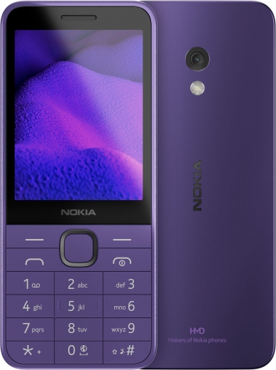 Мобильный телефон Nokia 235 4G DS 2024 Purple (215979) - Уцнека - фото - интернет-магазин электроники и бытовой техники TTT