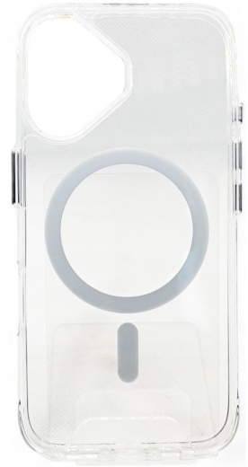 Панель BeCover Space Case (MagSafe) для Apple iPhone 16 Plus (712103) Transparancy - фото - інтернет-магазин електроніки та побутової техніки TTT