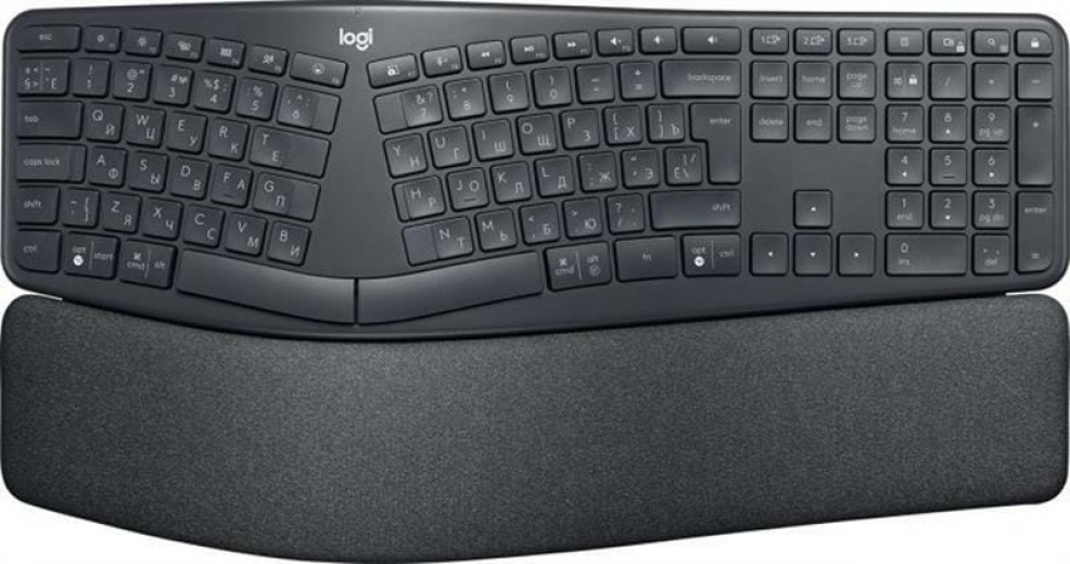 Клавиатура Logitech K860 Ergo (920-010108) Black  - фото - интернет-магазин электроники и бытовой техники TTT