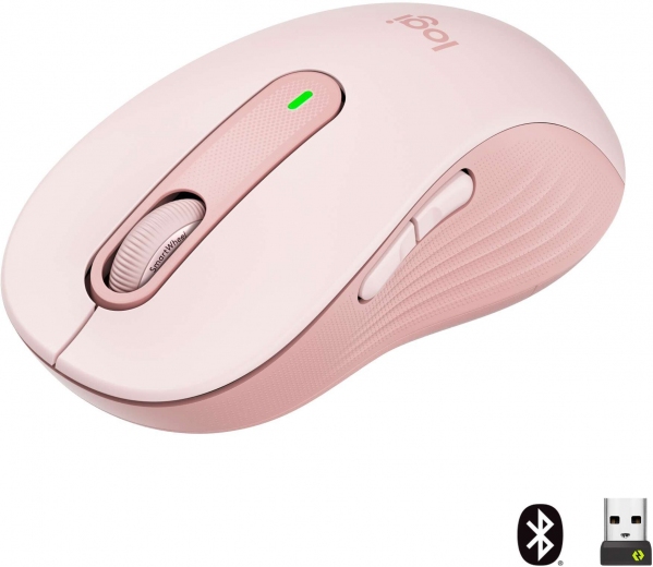 Миша Logitech Signature M650 L Wireless Mouse (910-006237) Rose - фото - інтернет-магазин електроніки та побутової техніки TTT