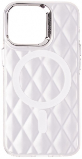 Накладка Gelius Luxary Case (Magsafe) для iPhone 13 Pro White - фото - інтернет-магазин електроніки та побутової техніки TTT