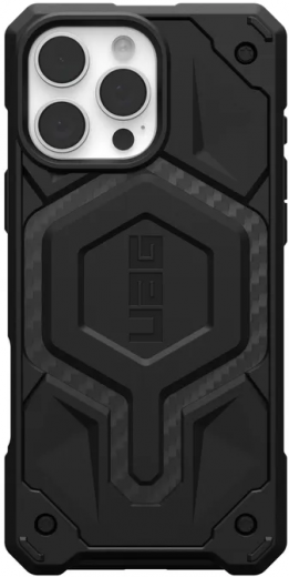Накладка UAG для Apple iPhone 16 Pro Monarch (114460114242) Carbon Fiber - фото - интернет-магазин электроники и бытовой техники TTT