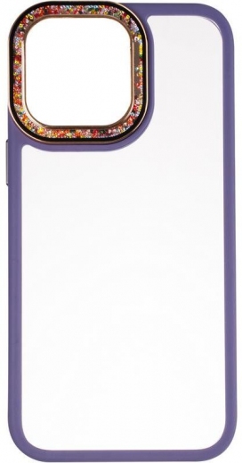 Накладка Gelius Swarovski Case New для iPhone 15 Pro Violet - фото Накладка Gelius Swarovski Case New для iPhone 15 Pro Violet - фото - інтернет-магазин електроніки та побутової техніки TTT