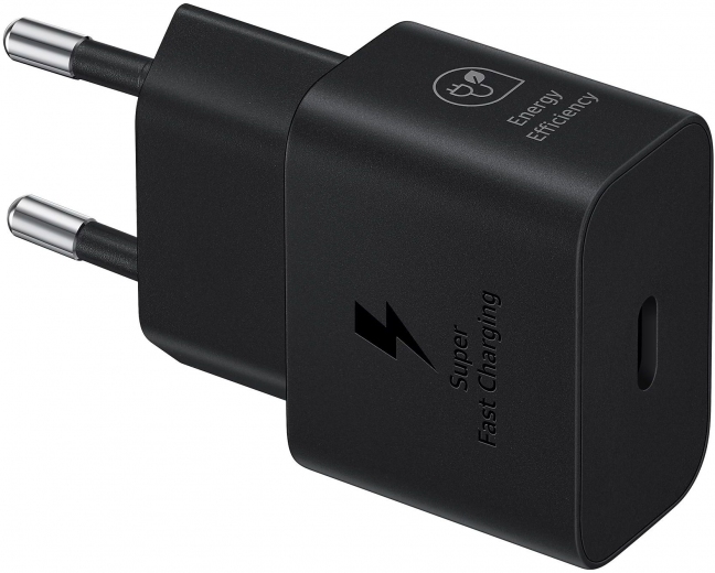 Сетевое зарядное устройство Samsung 25W Type-C (EP-T2510NBEGEU) Black (206382) - Уценка - фото - интернет-магазин электроники и бытовой техники TTT