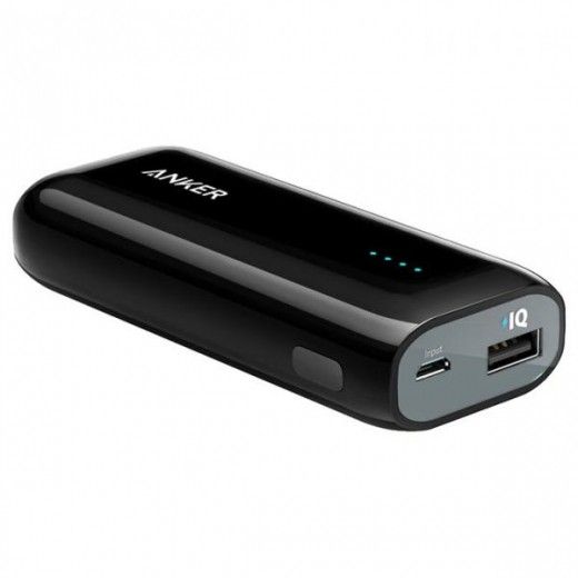 УМБ Anker Astro E1 5200 mAh Black (A1211012) - фото УМБ Anker Astro E1 5200 mAh Black (A1211012) - фото - интернет-магазин электроники и бытовой техники TTT