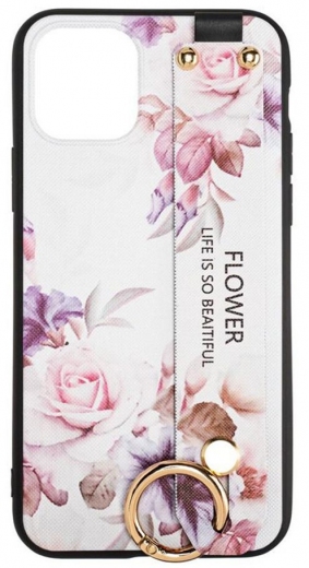 Чехол-накладка Fashion Flower Rope Case для Apple iPhone 11 Pro White - фото - интернет-магазин электроники и бытовой техники TTT