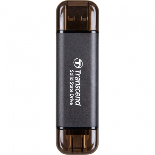 SSD диск Transcend ESD310C 512GB USB Type-A/USB Type-C 3D NAND (TS512GESD310C) External - фото - интернет-магазин электроники и бытовой техники TTT