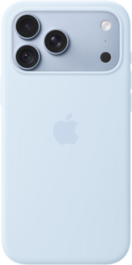 Панель Apple Silicone Case with MagSafe для iPhone 18 Pro (MK8W4ZM/A) Crisp Blue - фото - інтернет-магазин електроніки та побутової техніки TTT