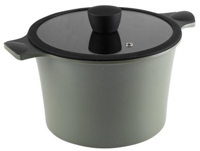 Каструля Ringel Zitrone Olive 4.2 л 24 см (RG-2108-24/1/OL) - фото - інтернет-магазин електроніки та побутової техніки TTT