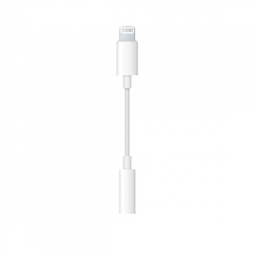 Адаптер Apple Lightning to 3.5 mm Headphone Jack (MMX62) - фото - інтернет-магазин електроніки та побутової техніки TTT